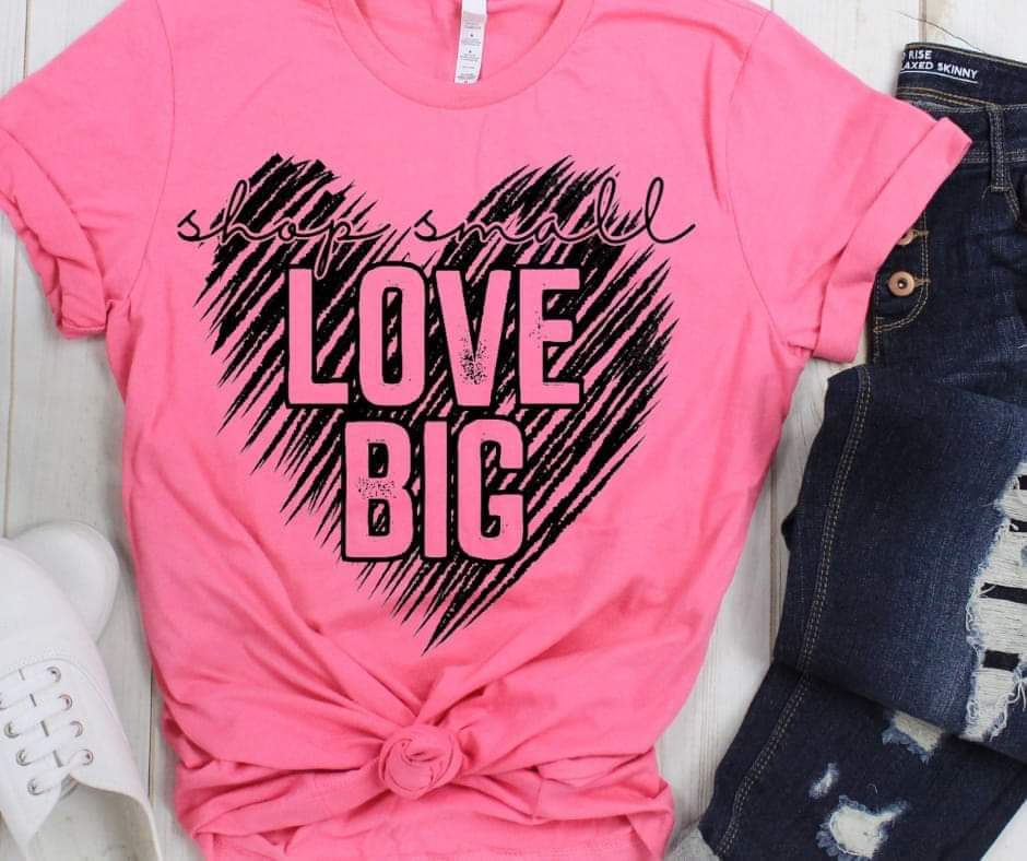 Shop Small Love Big - PNG
