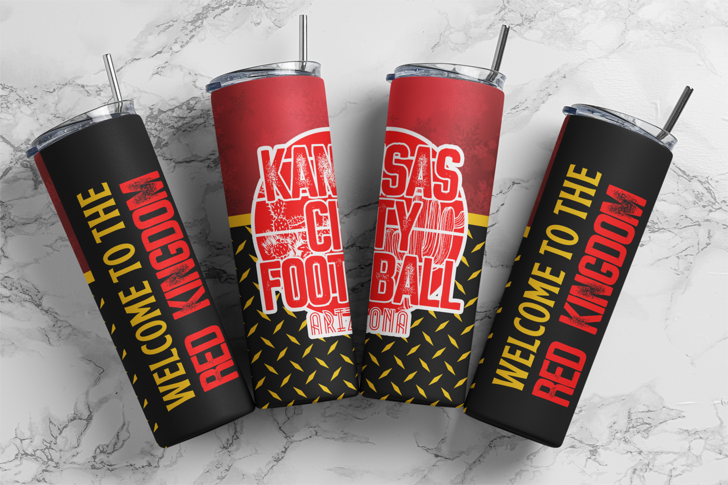 KC Arizona Red Kingdom Tumbler - Digital Tumbler PNG