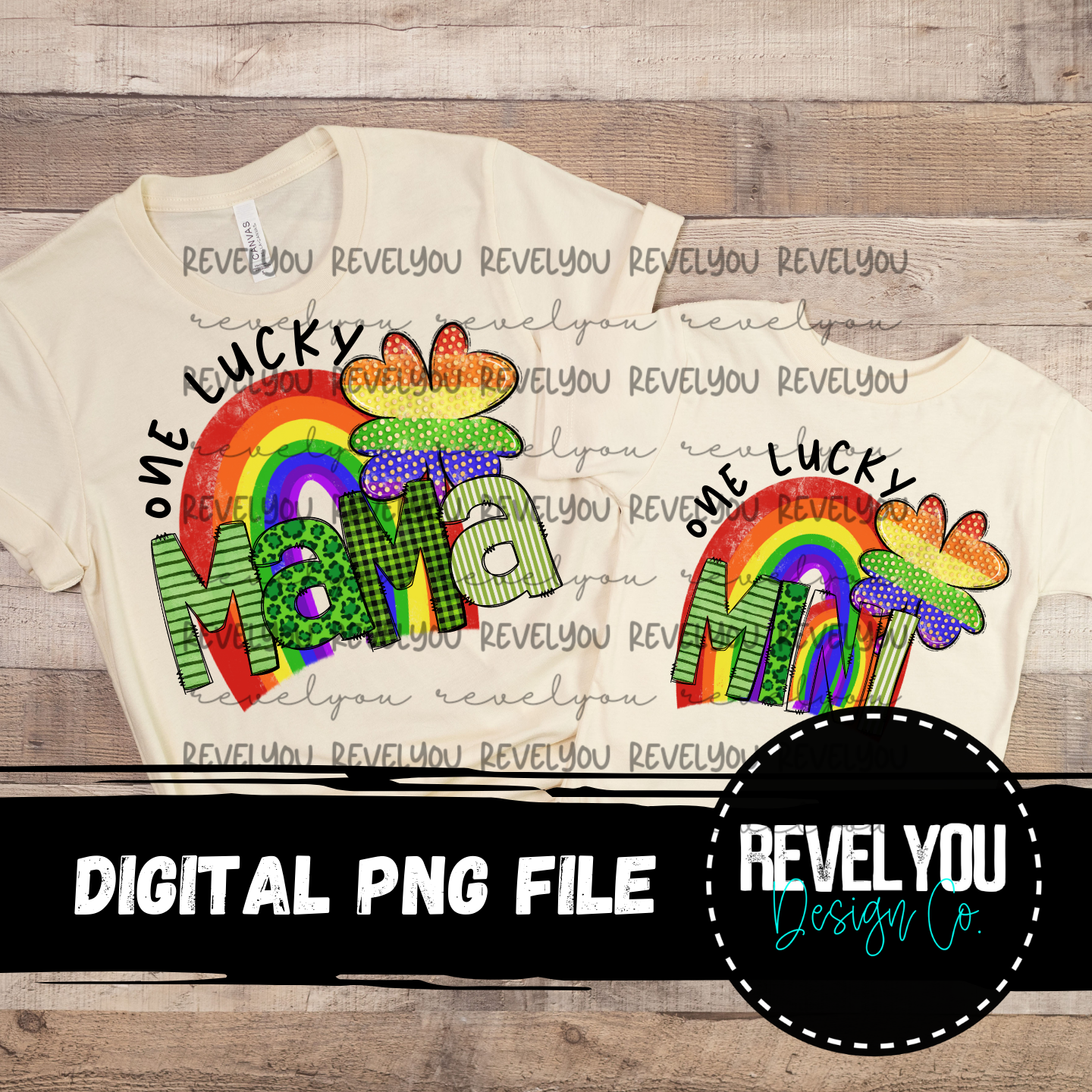 One Lucky Mini Rainbow - PNG