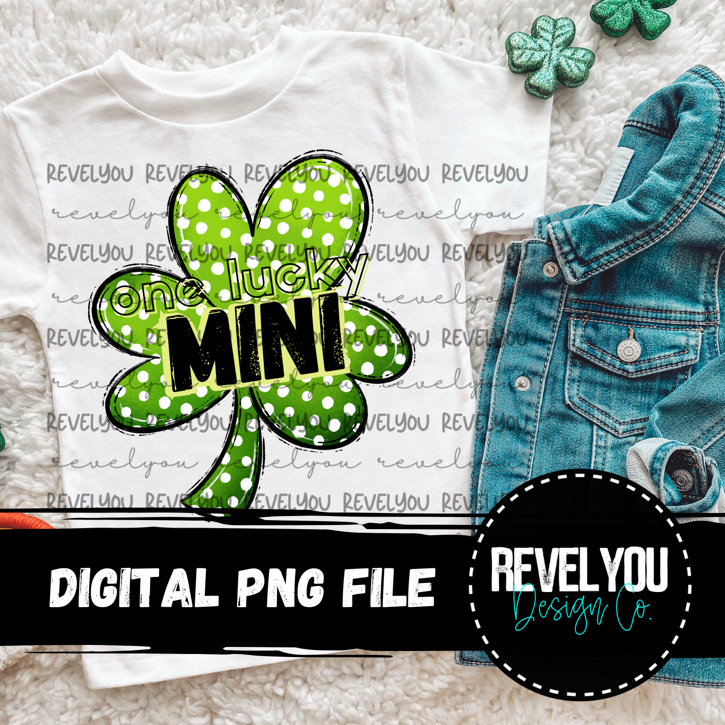 One Lucky Mini Green - PNG