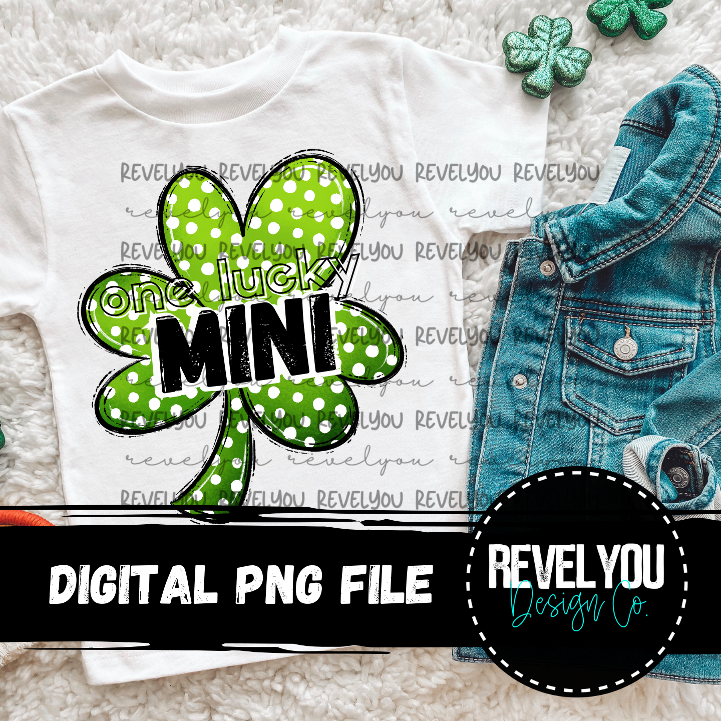 One Lucky Mini White - PNG