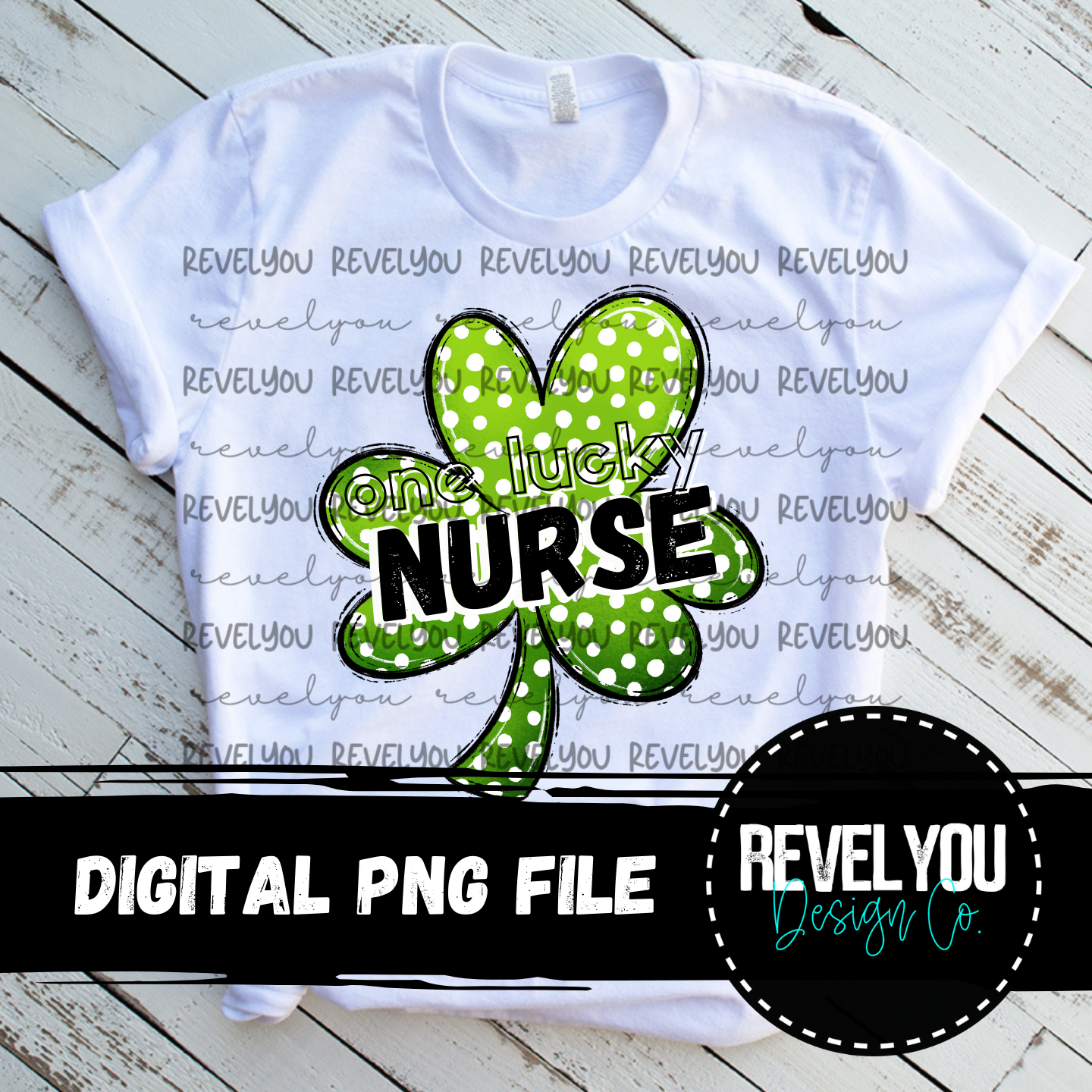 One Lucky Nurse White - PNG