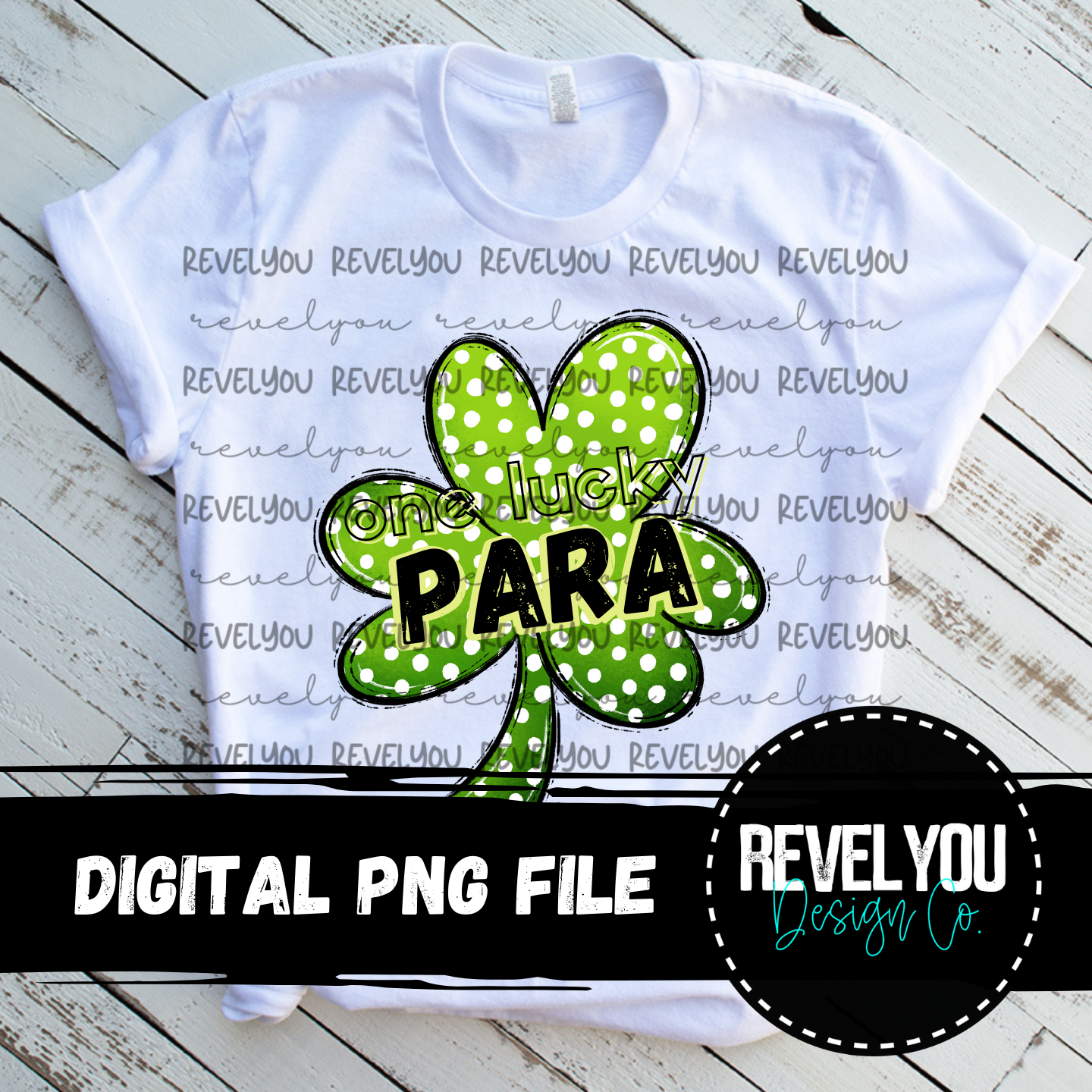 One Lucky Para Green - PNG