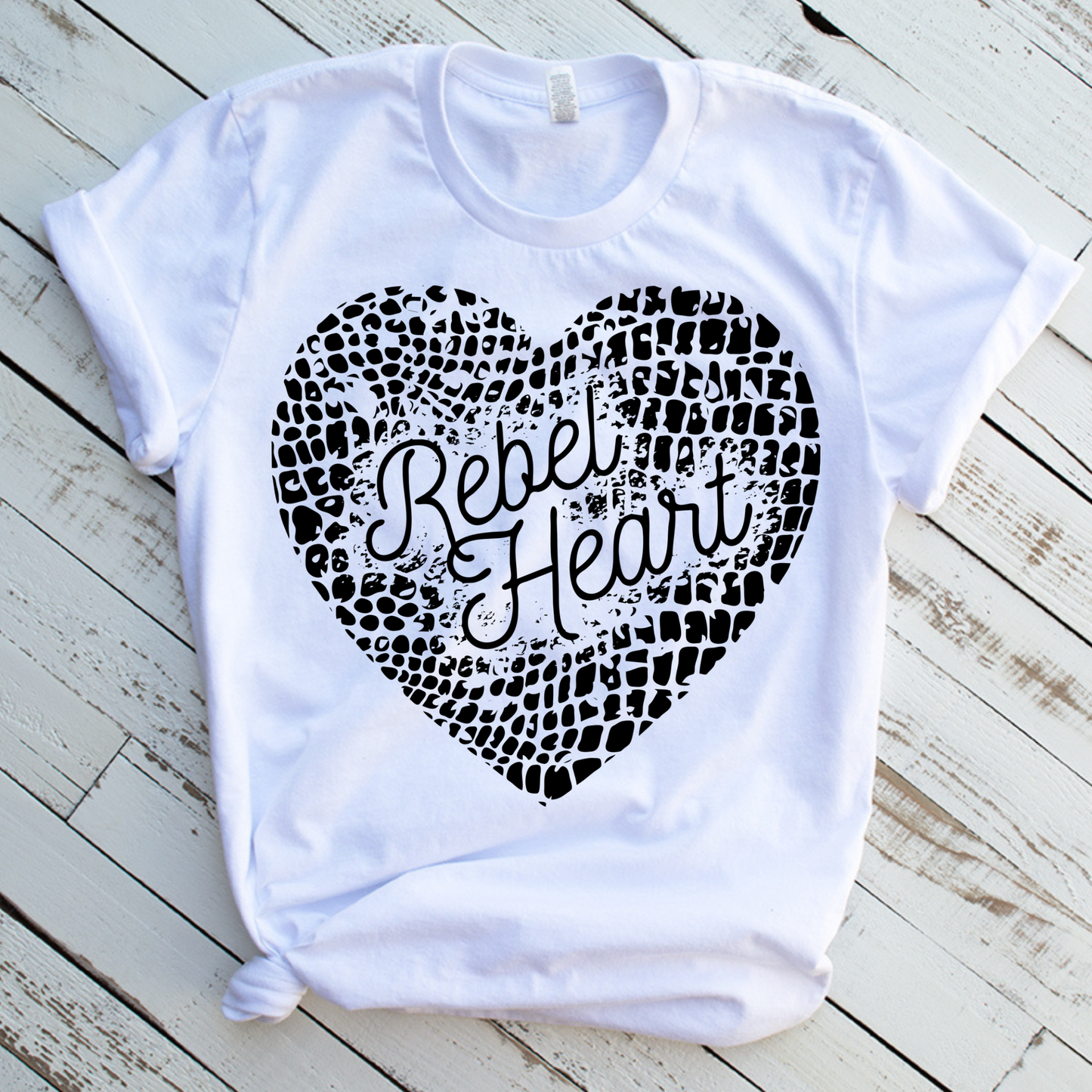 Rebel Heart (Black and White Files) - PNG
