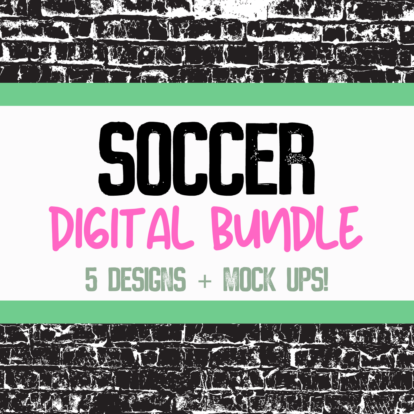 Soccer Digital Bundle - PNG