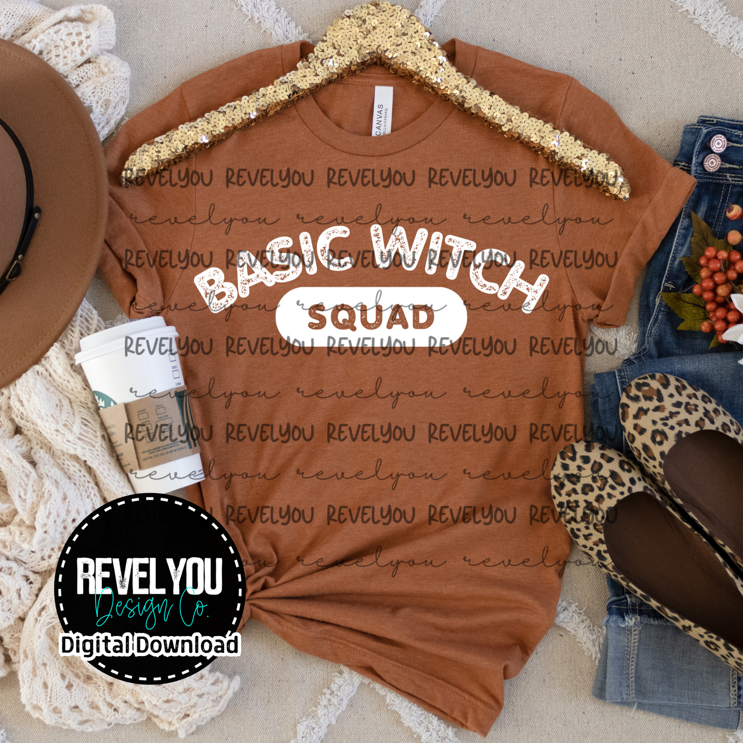 Basic Witch Squad White - PNG