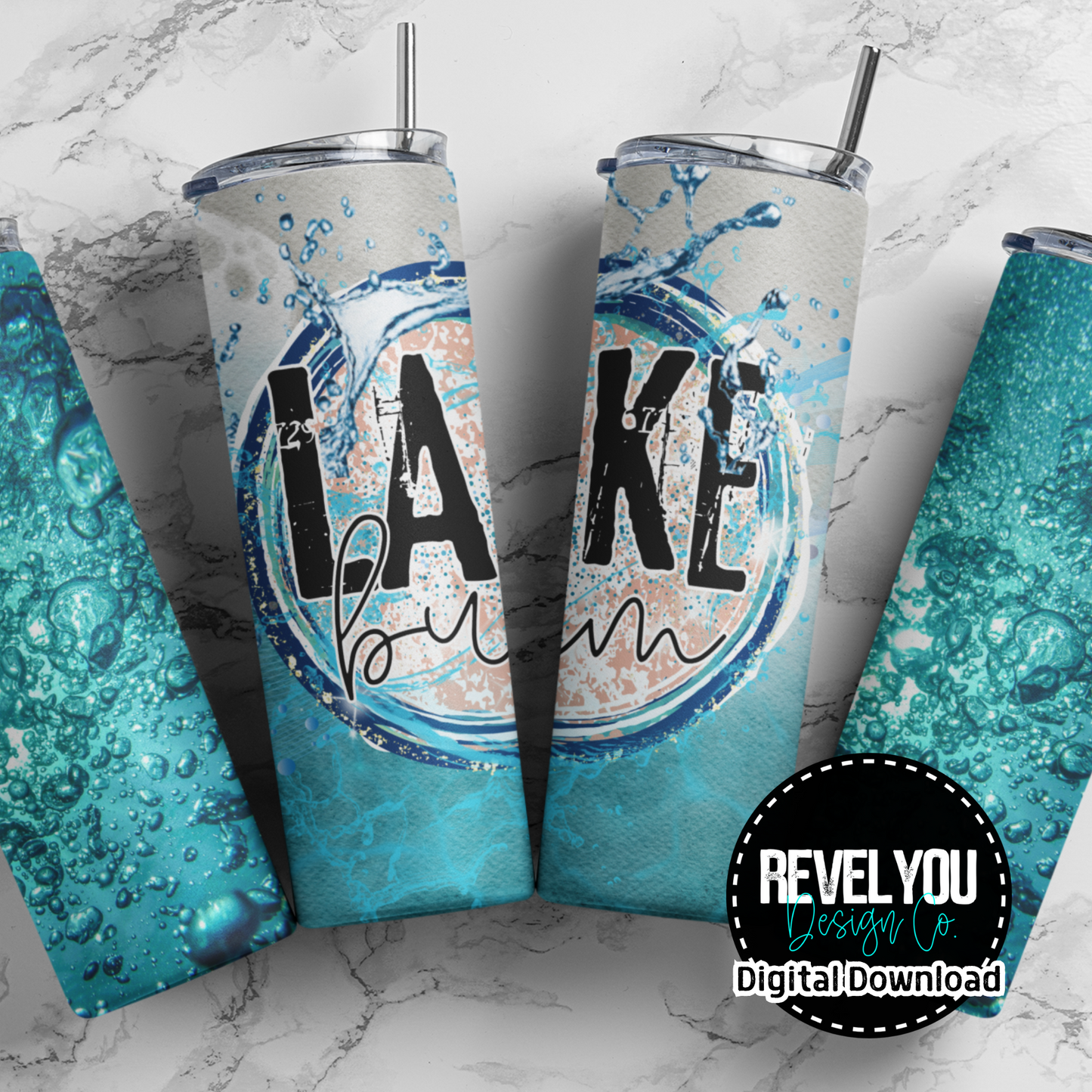 Lake/River/Beach Tumbler Bundle - Digital PNGs