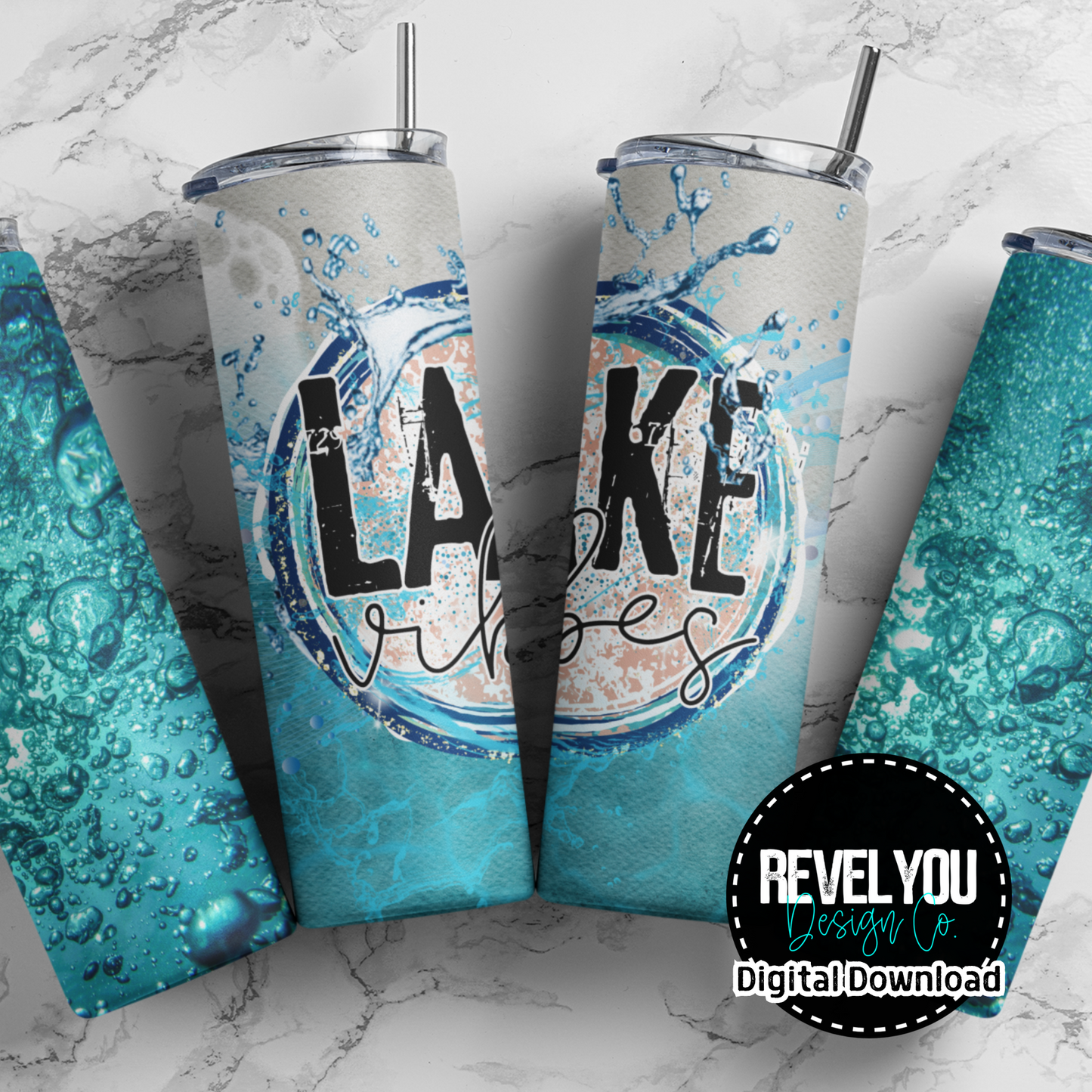 Lake/River/Beach Tumbler Bundle - Digital PNGs