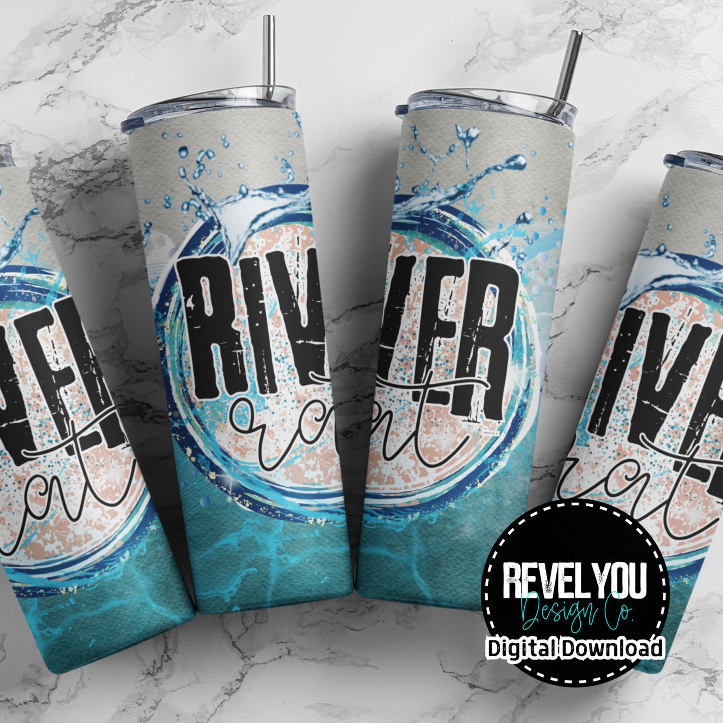 River Rat - Digital Tumbler PNG