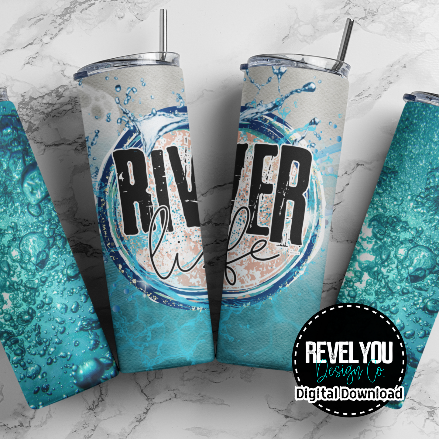 Lake/River/Beach Tumbler Bundle - Digital PNGs