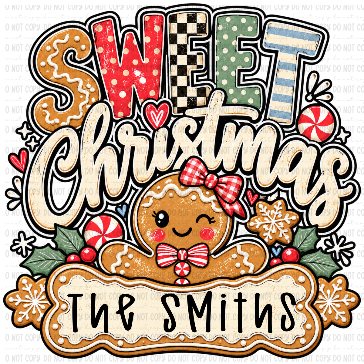 Christmas Personalization Bundle - PNGS