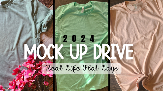 2024 IRL Clothing Mock Up Drive - Flat Lays