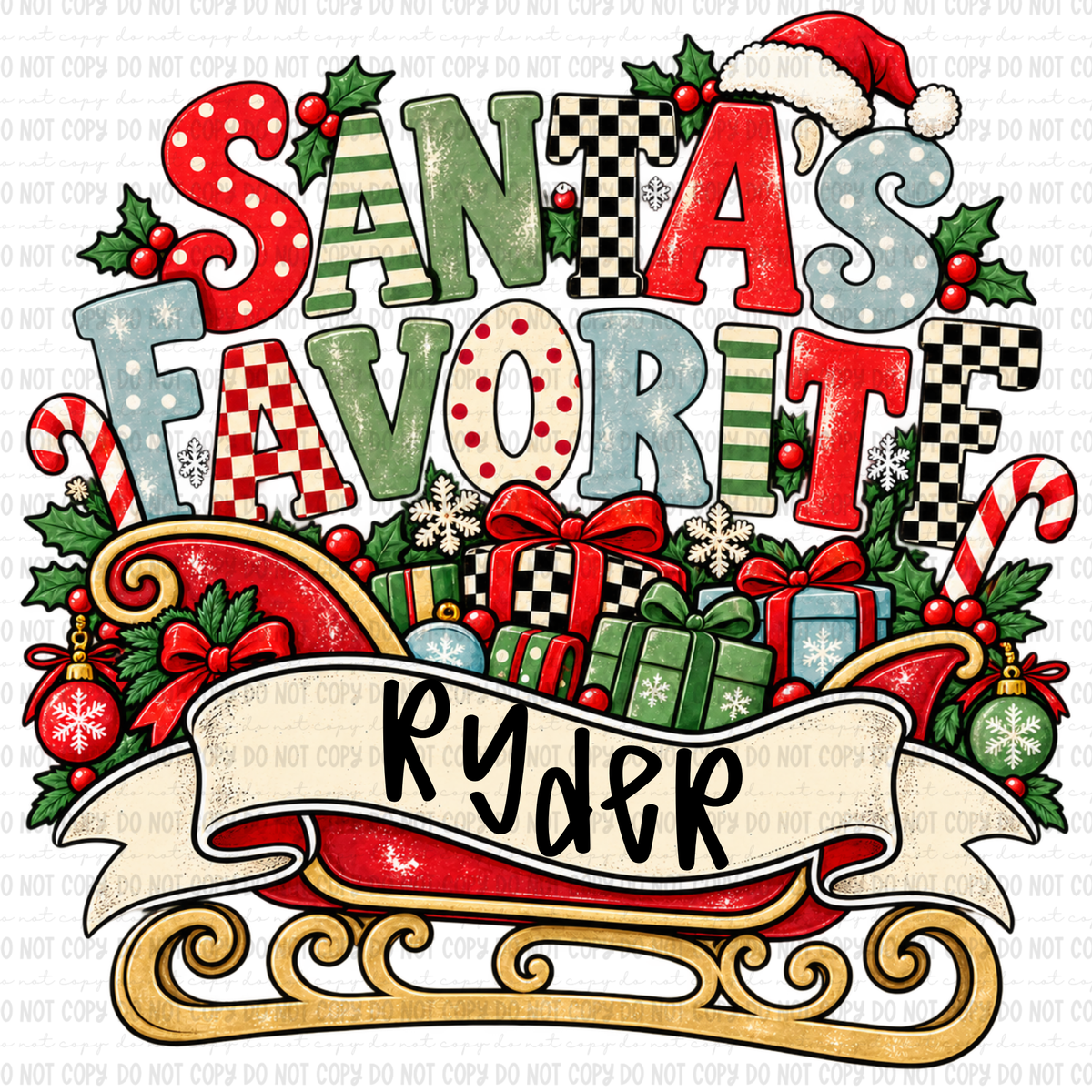 Christmas Personalization Bundle - PNGS