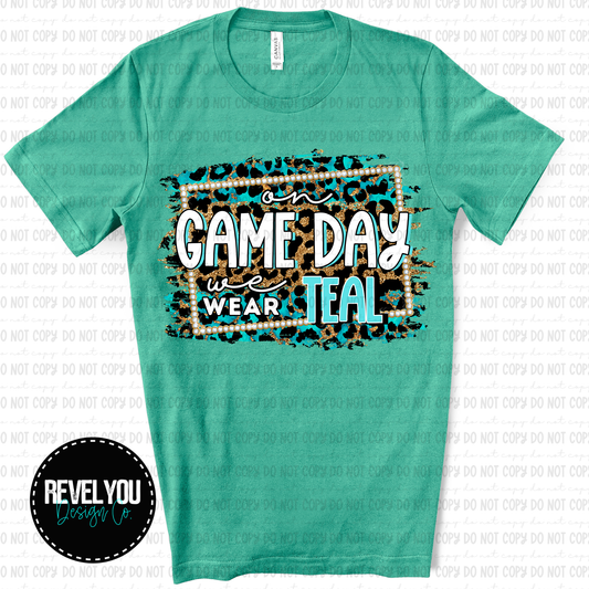 GAME DAY TEAL - PNG