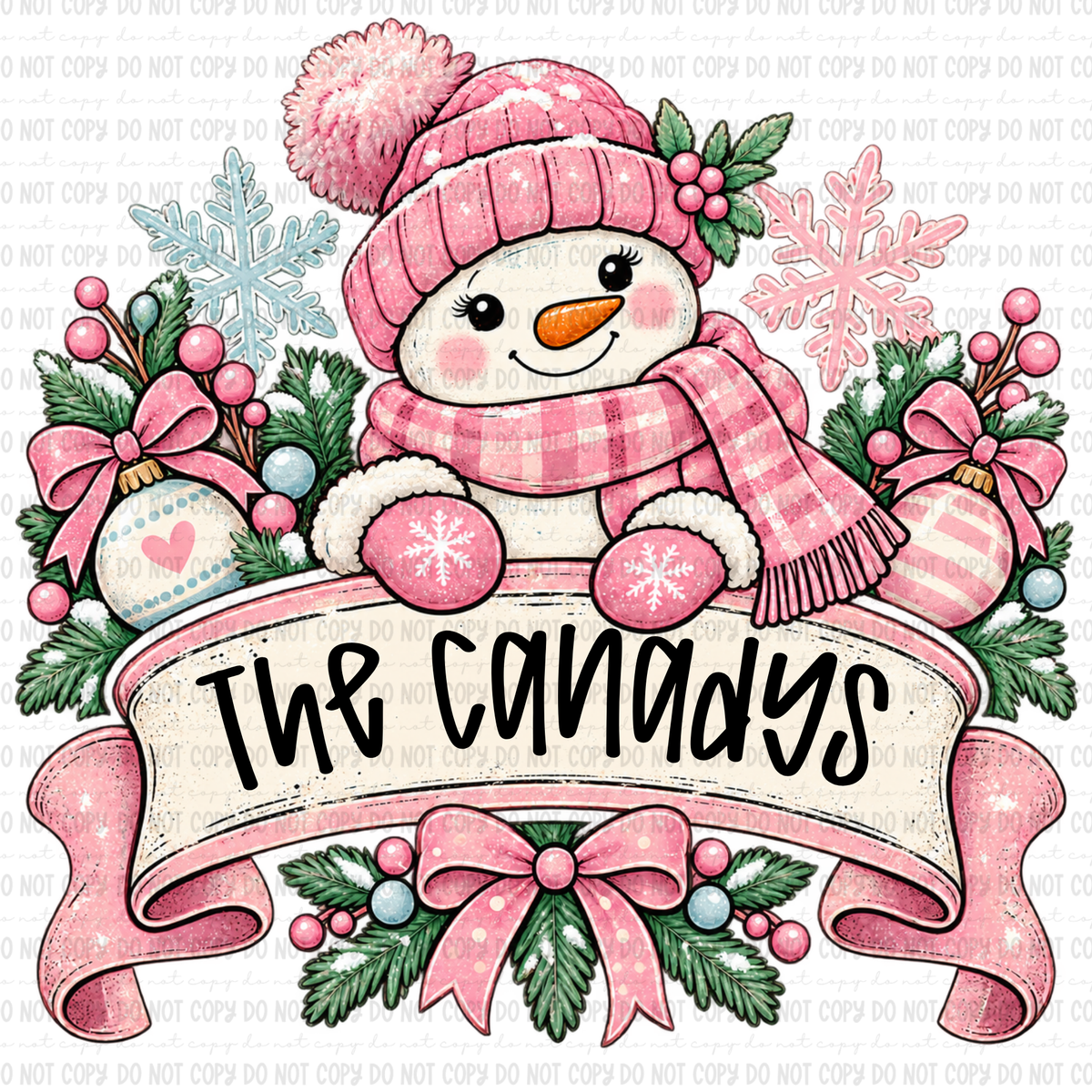 Christmas Personalization Bundle - PNGS