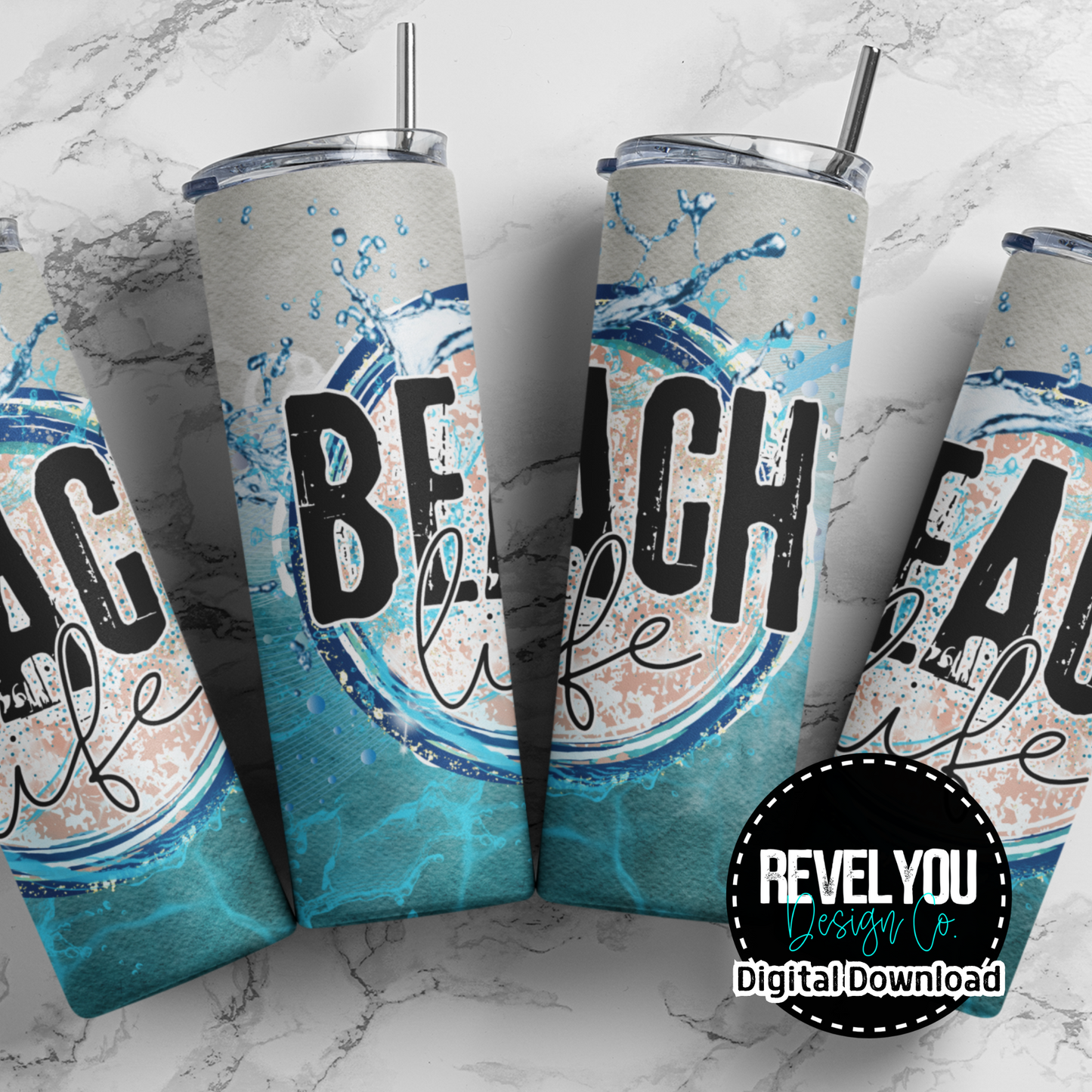 Lake/River/Beach Tumbler Bundle - Digital PNGs