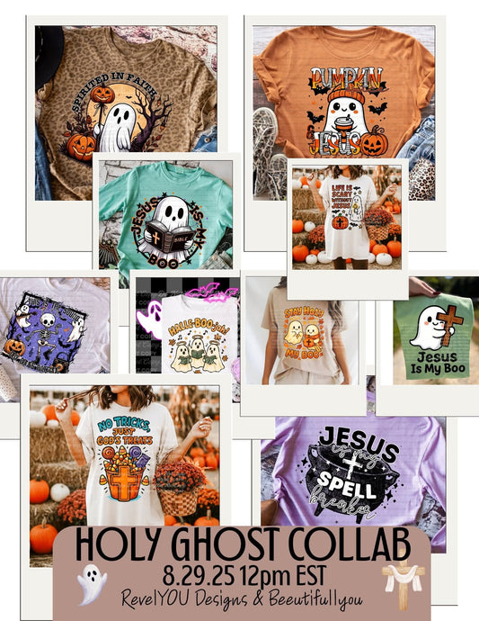 BeeUtifulYOU Designs + RevelYou Design Co - 2025 Holy Ghost Collab