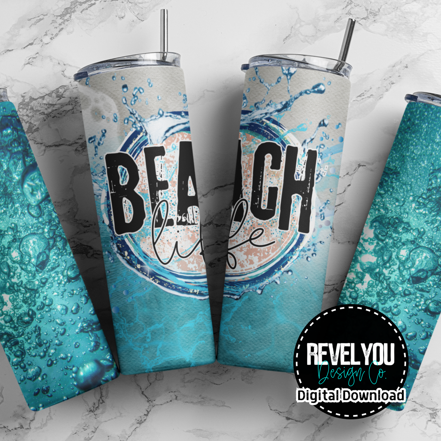 Lake/River/Beach Tumbler Bundle - Digital PNGs