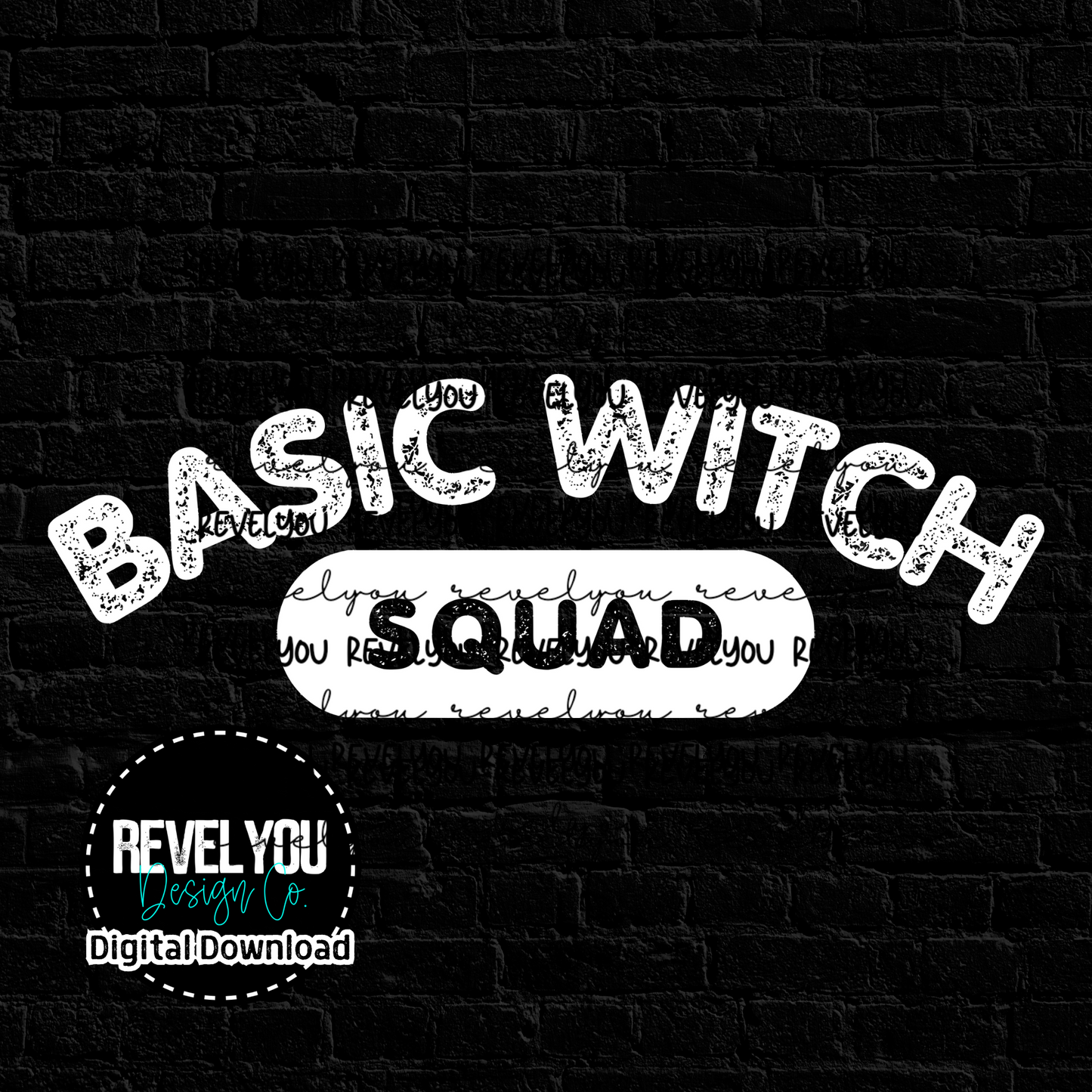 Basic Witch Squad White - PNG