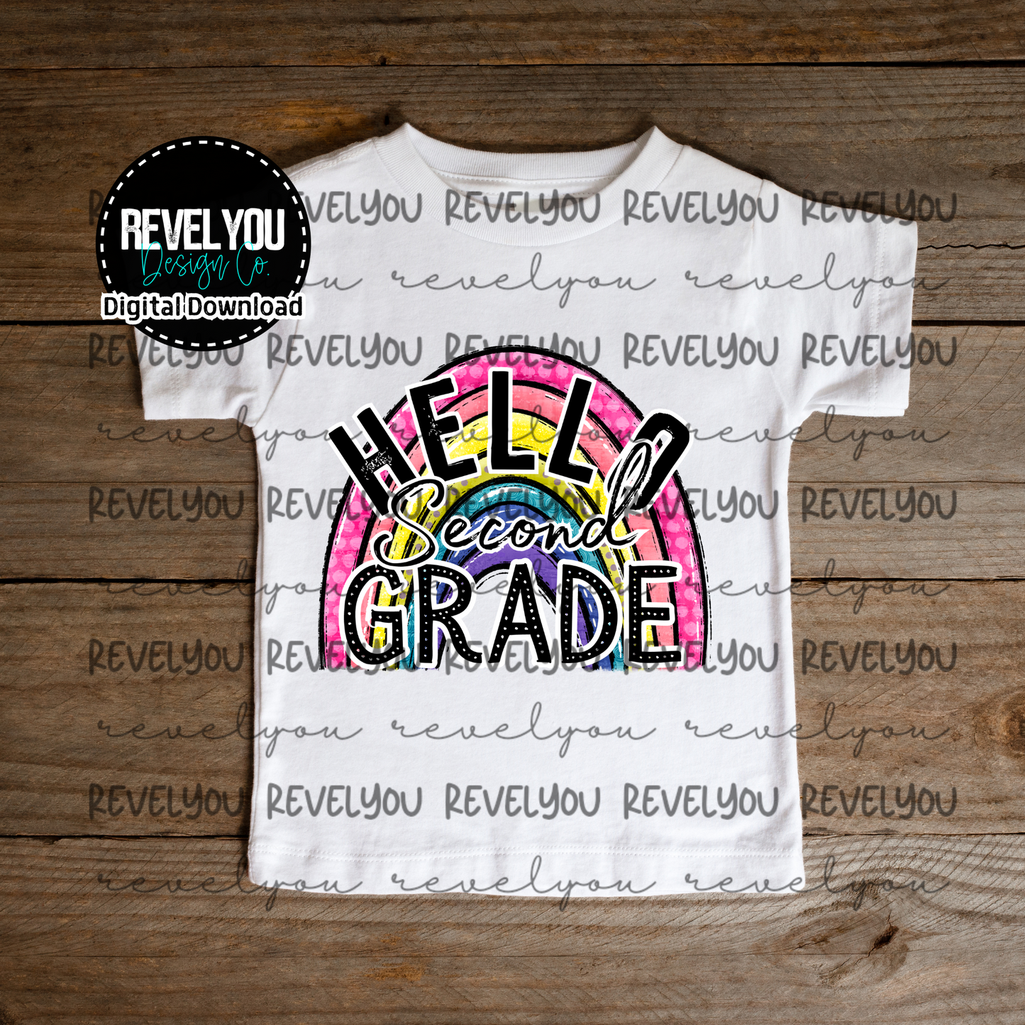 Hello Second Grade - PNG
