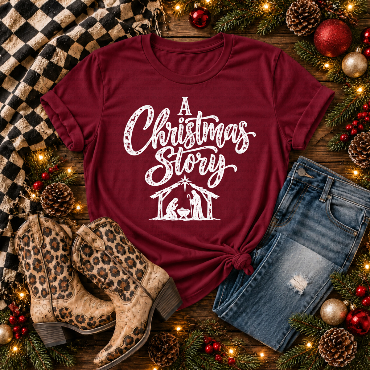 A Christmas Story Black/White - PNG
