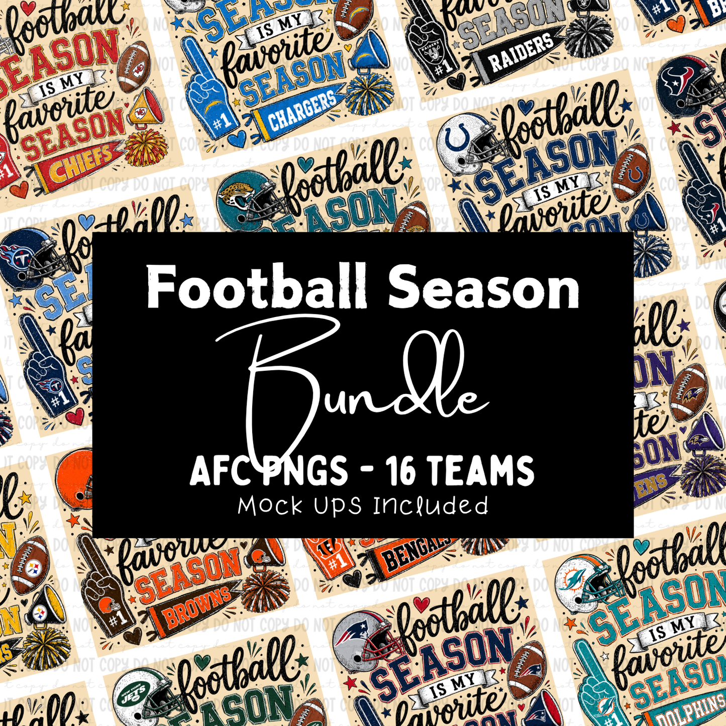 AFC Football Season Bundle - PNGS