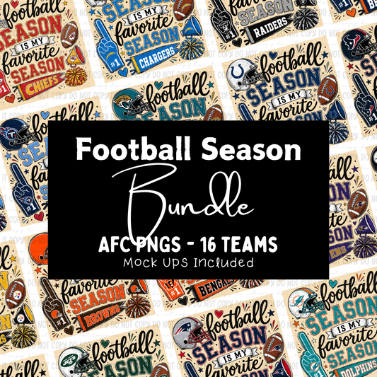 AFC Football Season Bundle - PNGS