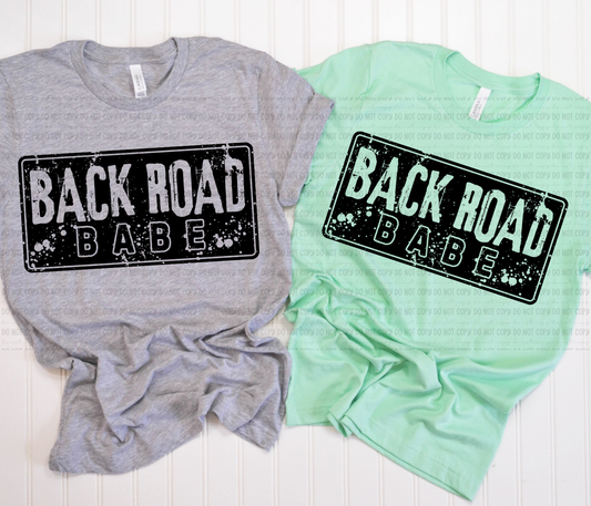 Back Road Babe *Black & White*