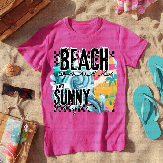 Beach Waves and Sunny Days