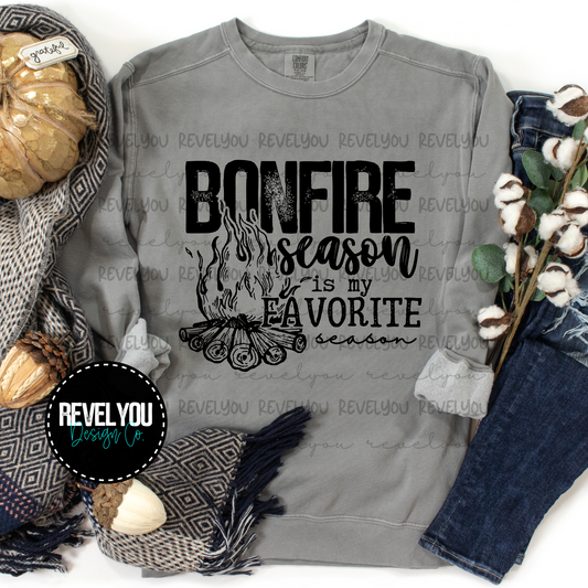 Bonfire Season Black - PNG