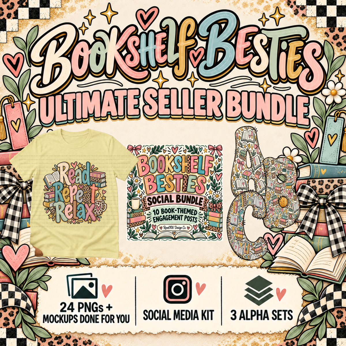 Bookshelf Besties - Ultimate Seller Bundle