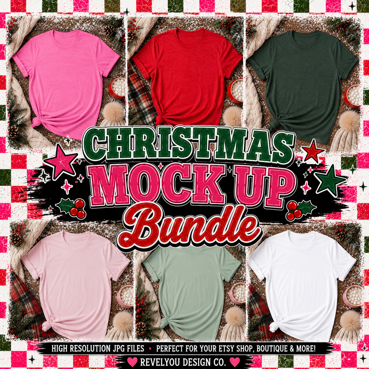 Christmas Mock Up Bundle