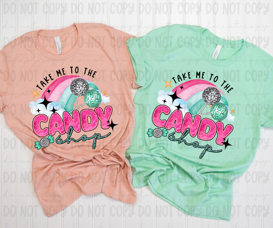 Candy Shop Faux Glitter/Sequin/Embroidery - PNG
