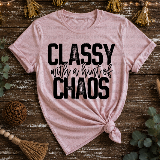 Classy With A Hint Of Chaos *Black and White*
