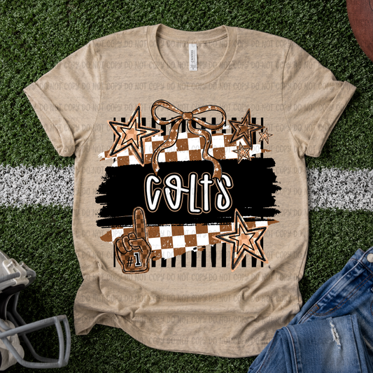 Retro Colts - PNG