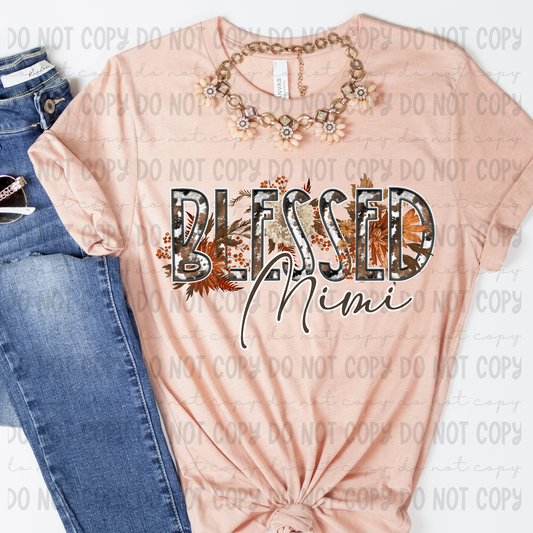 Cowhide Blessed Mimi - PNG