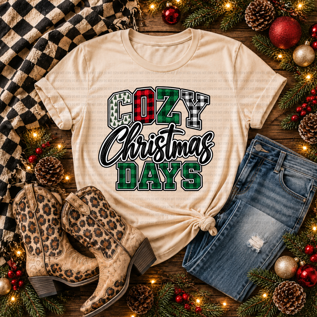 Cozy Christmas Days - PNG
