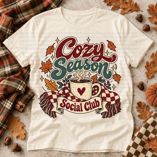Cozy Season Social Club - PNG