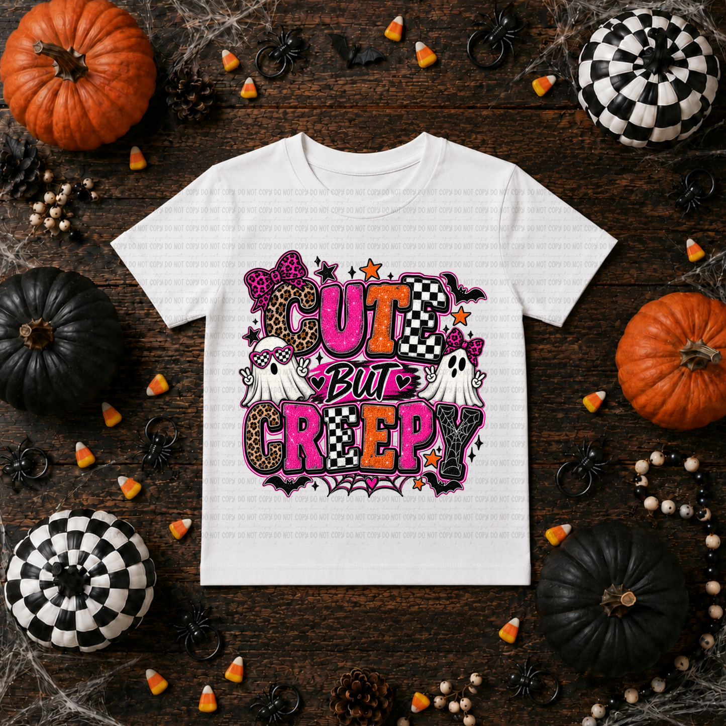 Cute But Creepy Pink - PNG
