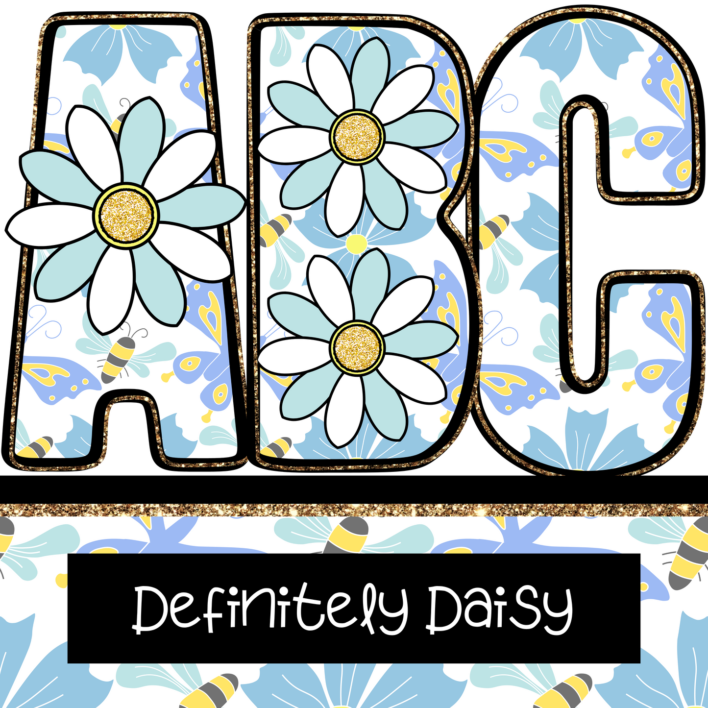 Definitely Daisy Alpha Set - A-Z - LIMITED SET!