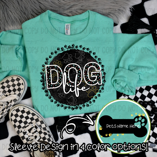 Dog Life & Sleeve Set - PNG