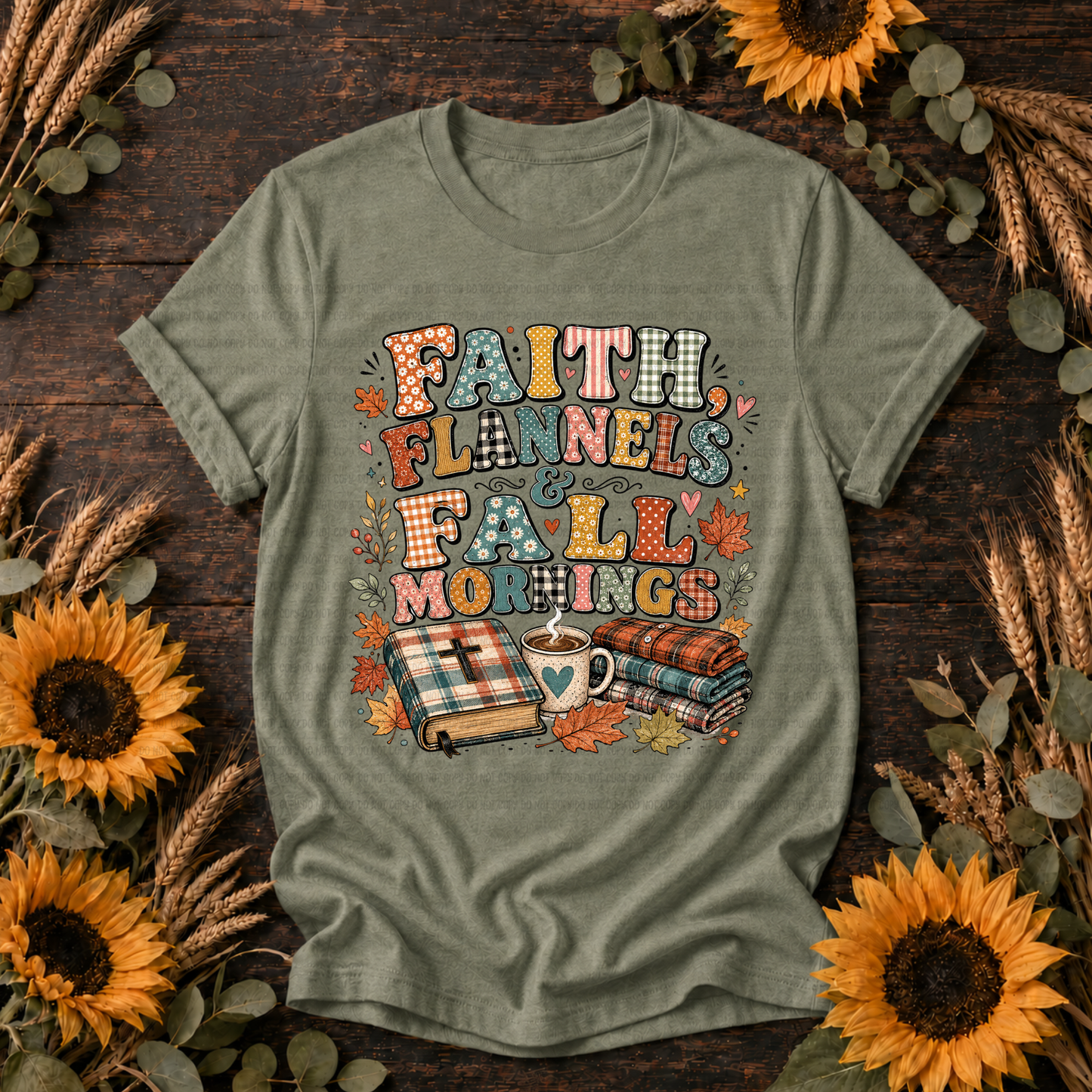 Faith Flannels &  Fall Mornings - PNG