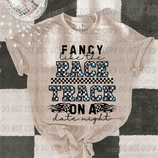 Fancy Like Race Track Blue - PNG