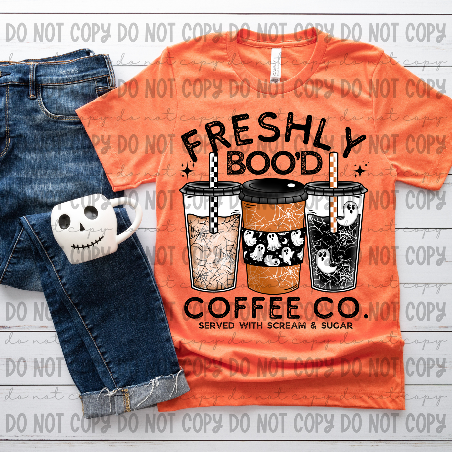 Freshly Boo'd Coffee Co. - PNG
