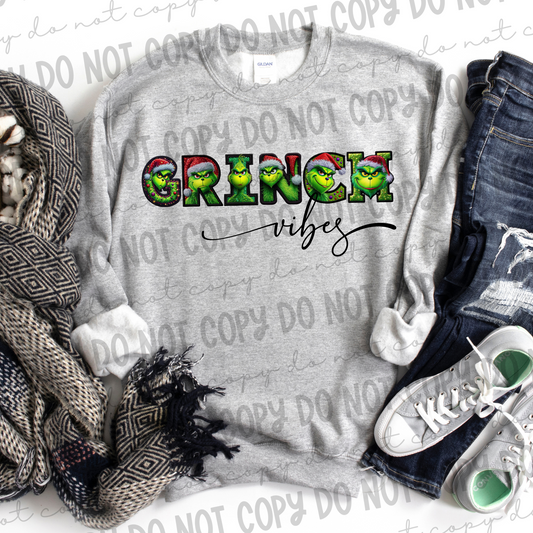 Grinchy Vibes - PNG