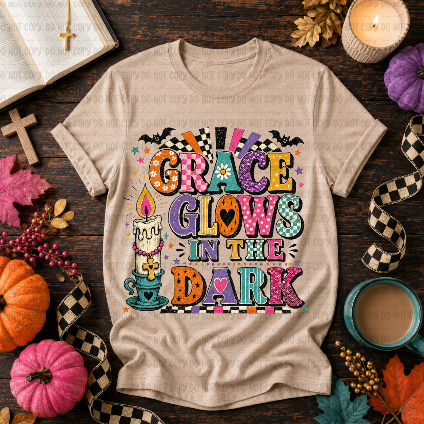 Grace Glows In The Dark  - PNG