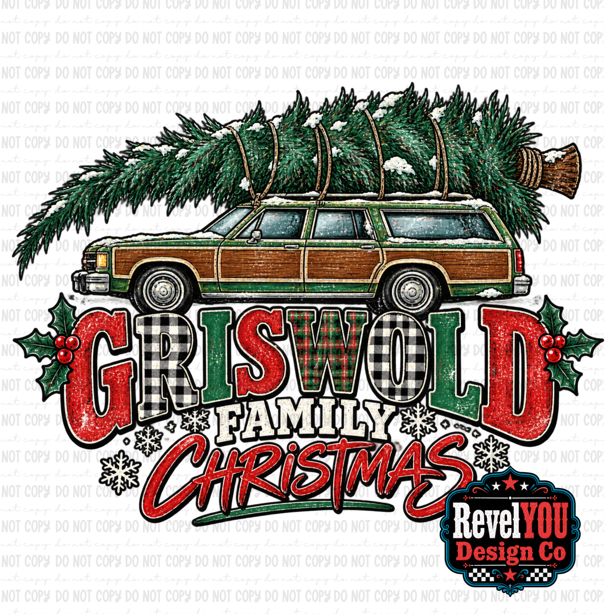 Griswold Family Christmas - PNG ONLY - ONE AVAILABLE