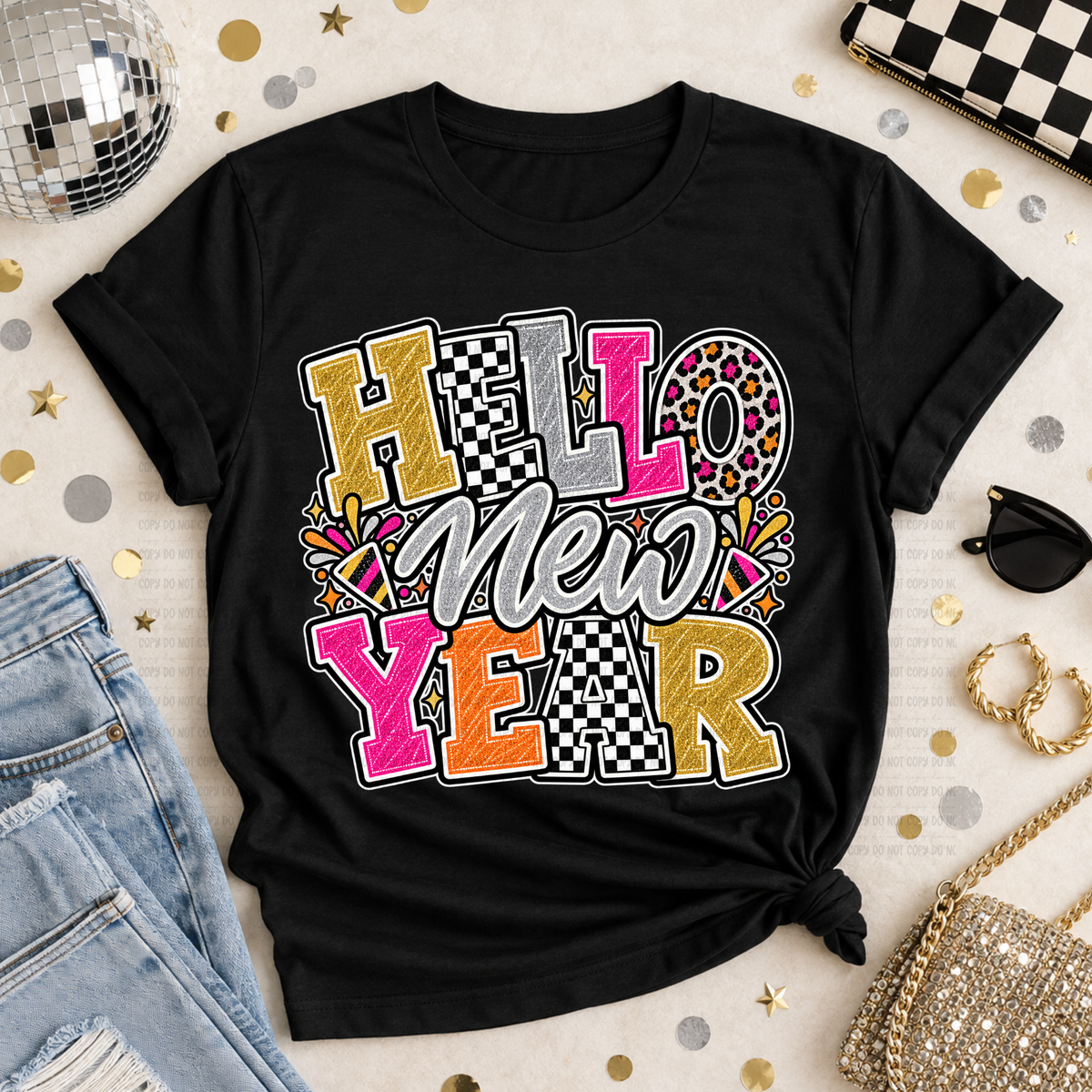 Hello New Year - PNG