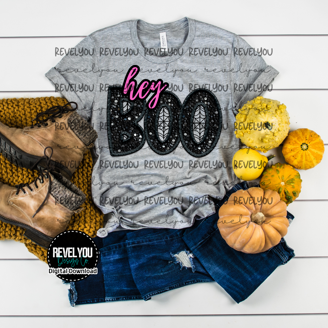 Hey Boo - PNG – RevelYOU Boutique