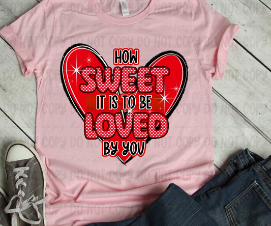 How Sweet It Is Faux Embroidery - PNG